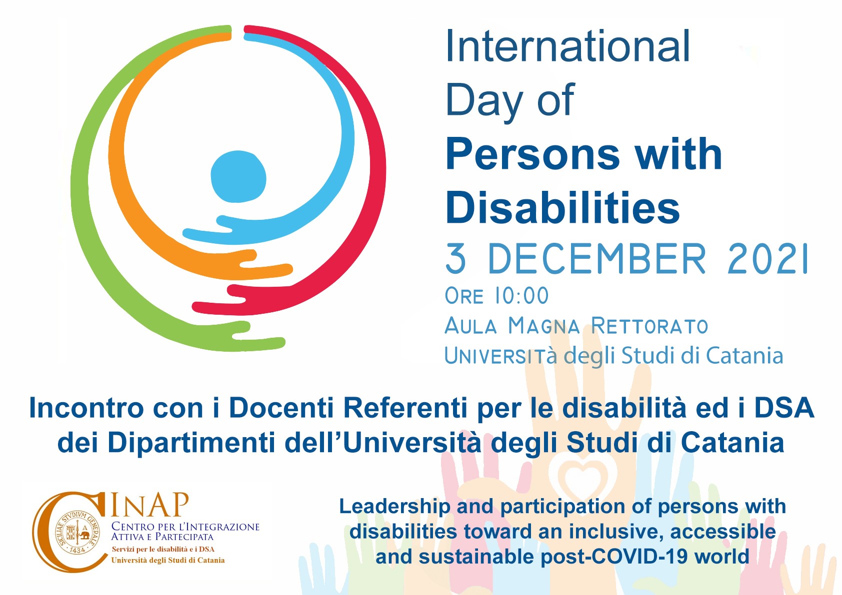 Giornata Internazionale delle Persone con Disabilità